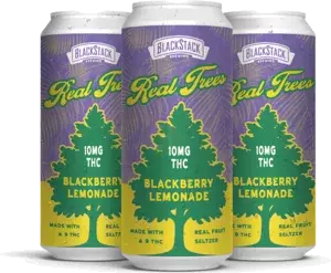 Black Stack Real Trees King Size 10mg Blackberry & Lemonade