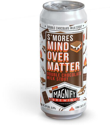 Magnify S'mores Mind Over Matter Double Chocolate Milk Stout Limited Release