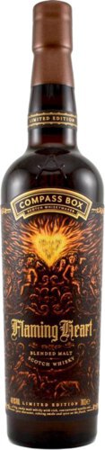 Flaming Heart Scotch Whiskey Compass Box Limited Edition