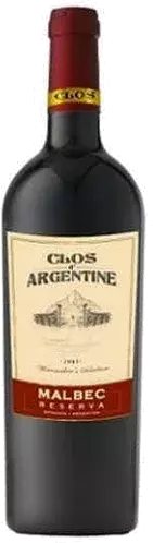 Clos D Argentine Malbec