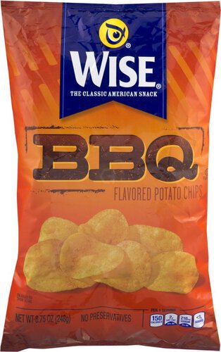 Wise Bbq Flavored Potato Chips