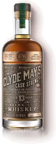 Clyde May's Cask Strength Years Old Whiskey