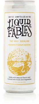 Liquid Fables The Ugly Duckling Grapefruit Gimlet Cocktail Beacon New York