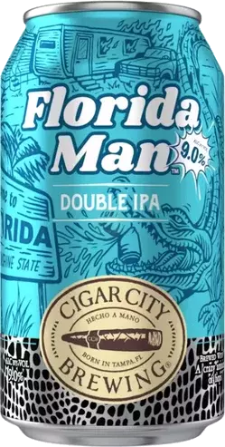 Cigar City Florida Man Tropical Punched