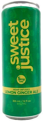 Thc Drink Sweet Justice Lemonade Ginger Ale