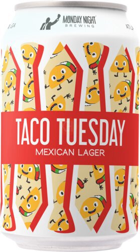 Monday Night Brewing Taco Turesday Lager Cn