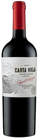Carta Vieja Reserva Cabernet Sauvignon Valle De Loncomilla Chile