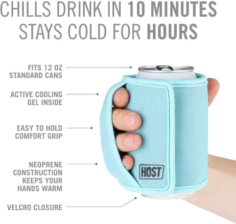 True Can Sleeve Slim Gray Insta Chill