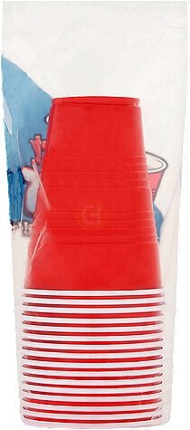 Dispozeit Plastic Cup Red