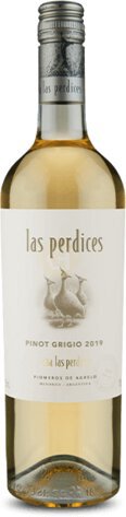 White Wine Las Perdices Pinot Grigio Mendoza