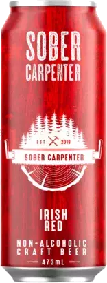 Sober Carpenter Non Alcoholic Irish Style Red Single