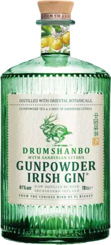 Drumshanbo Gunpowder Irish Gin With Sardinian Citrus Glass Gift Set