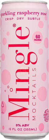 Mingle Mocktails Sparkling Rasberry Rose Pak