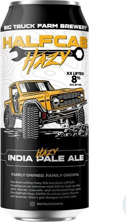 Big Truck Farms Half Cab Hazy Orange