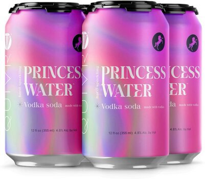 Quivr Princess Water Vodka Soda