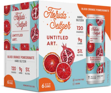 Untiled Art Blood Orange & Pomme Seltzer Sgl