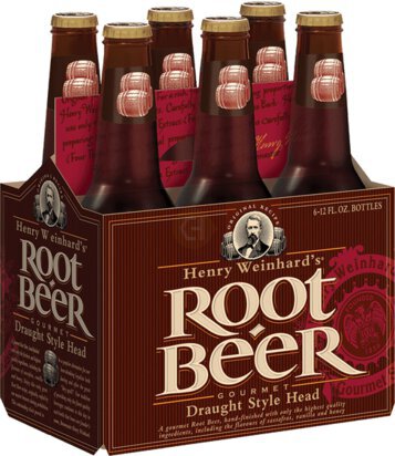 Henry Weinhards Root Beer Soda Single