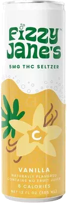 Fizzy Jane's Vanilla 5mg Thc