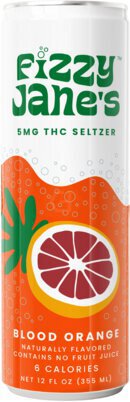 Fizzy Jane's Blood Orange 5mg Thc