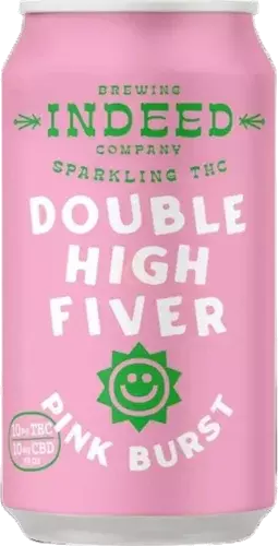 Indeed Dbl High Fiver Pink Burst 10mg Thc