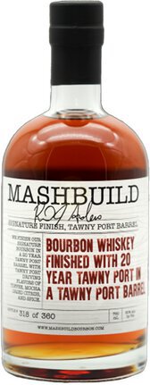 Mashbuild Bourbon Whiskey Finished In Yo Tawny Port Barrel