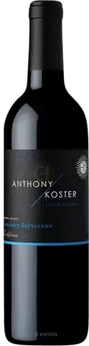 Anthony Koster Barrel Select Cabernet Sauvignon