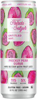 Florida Seltzer Prickly Pear Guava