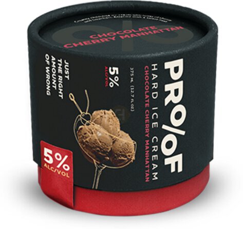 Proof Hard Ice Cream Chocolate Cherry Manhattan