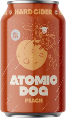 Atomic Dog Hard Cider Homegrown Peach