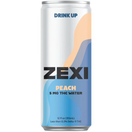 Crescent Zexi Peach Thc Water 4 Pack 5mg - Bayouside Liquor and