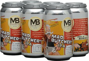 Mankato Brewery Prime Mad Butcher 4x12 Oz