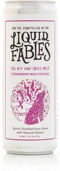 Liquid Fables The Boy Who Cried Wolf A Strawberry Mule Cocktails