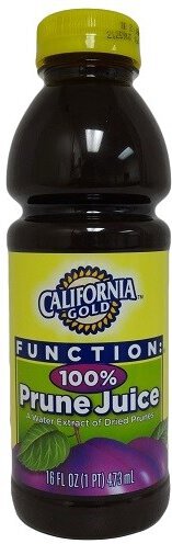 California Gold 100 Prune Juice Single
