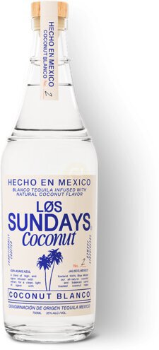 Los Sundays Tequila Coconut Bl 12p