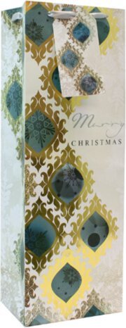 Christmas Elegance Wine Bag