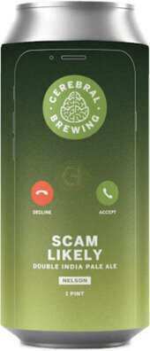 Cerebral Brewing Scam Likely Superdelic Dipa 4pc
