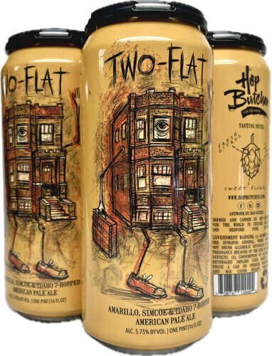 Hop Butcher For The World Brewing Two Flat American Pale Ale