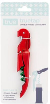 Truetap Doble Hinged Corkscrew Red