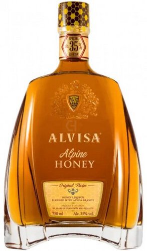 Alvisa Alpine Honey Liquor Spain