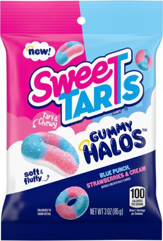 Sweet Taris Gummy Halos Blue Punch