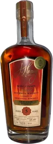 J Henry La Flamme Reserve Year Straight Bourbon Whiskey Finished In Armagnac Barrels