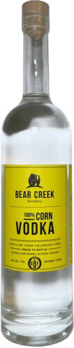 Bear Creek Corn Vodka