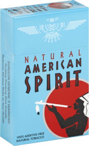American Spirit Reg Fil Blue