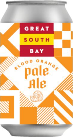 Great South Bay Blood Orange Pale Ale Cans