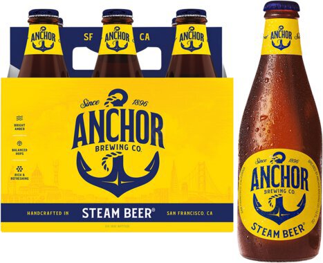 ANCHOR STEAM 6PK NR 12OZ