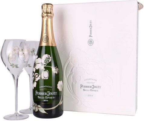 Perrier Jouet Flower Btl 2 Glass Gift