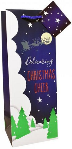 Gift Bag Delivering Christmas Cheer
