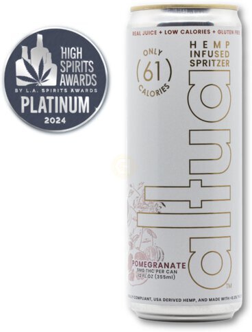 Altua Thc 5mg Pomegranate Hemp Spritzer