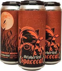 Space Cat Brewing Harvest Moon Oktoberfest Style Marzen Lager