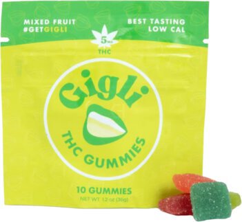 Gigli Thc Gummies Mixed Fruit 5mg